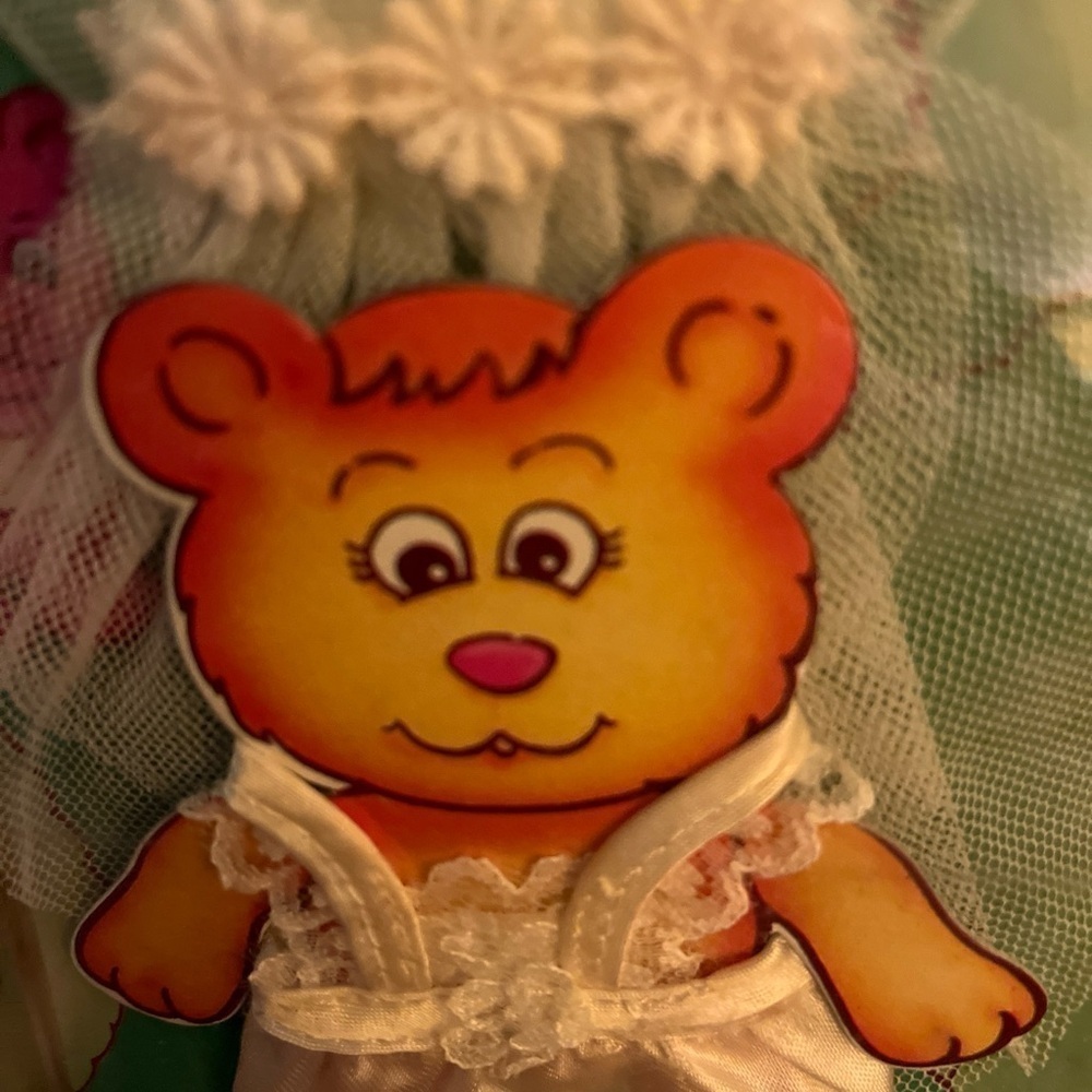 Vintage Remco Purple Dream Bear & Plus 9 Outfits - Picture 10 of 16